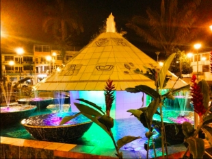 Imagen Parque central en la noche